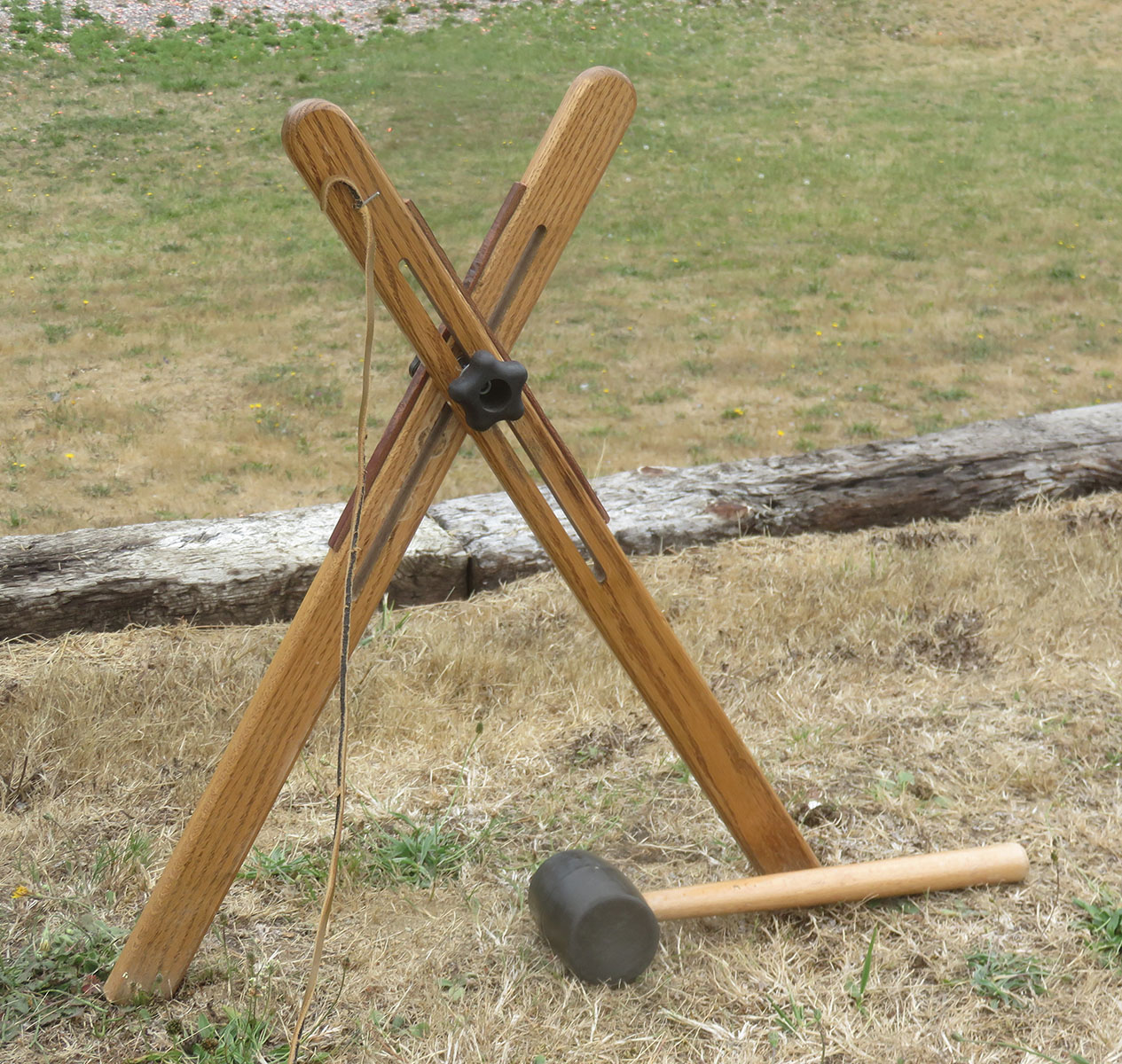 On the firing line at Quigley using Cat’s Buffalo Sticks.